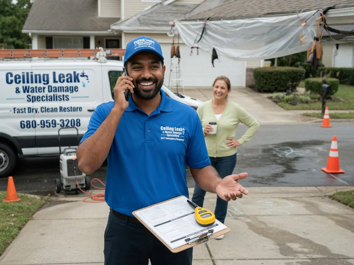 Ceiling Leak Cleanup Hobson, MT FAQs